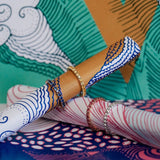 Candy Eternity Rosa 18K Rosaguld Ring m. Safirer