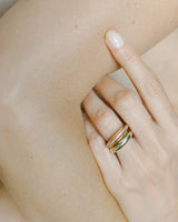 Gold Linings Ring (Made to Order)