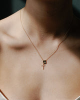 Cross my heart necklace (Made to Order)