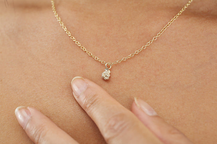 Nugget 9K Gold Necklace