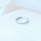 Maja 14K Gold Ear Cuff w. Diamonds