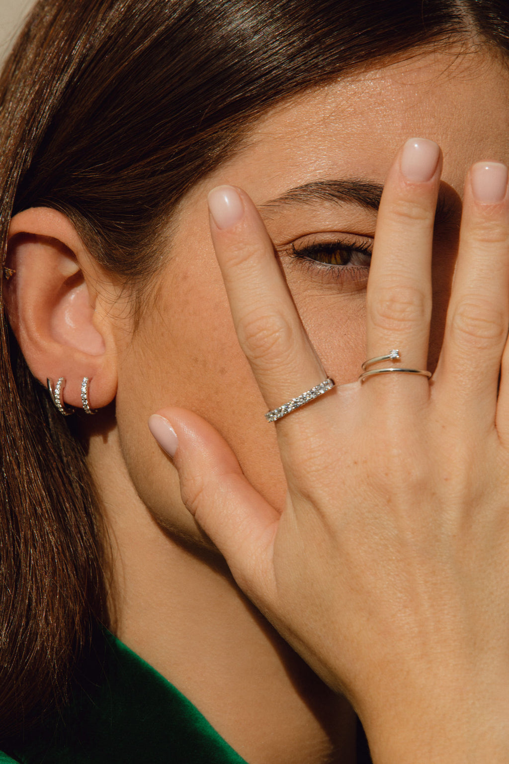 Dream 18K Hvidguld Ring m. Lab-Grown Diamant