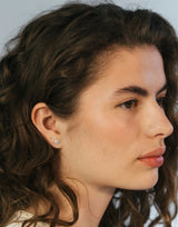 Harmony Small 18K Gold Earrings w. Diamonds