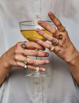 Curve 5.5 mm 18K Gold Ring