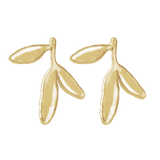 ALMAS Forgyldte Øreringe