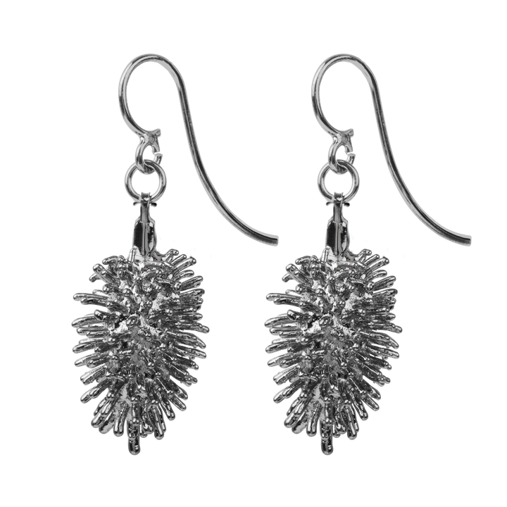 SERRA Schwarz Ohrringe vergoldet