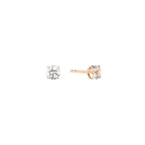 Essential Ease 18K Gold or Rosegold Studs w. Sapphires