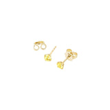 Essential Ease 18K Gold or Rosegold Studs w. Sapphires