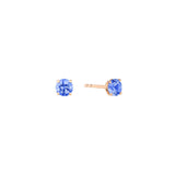 Essential Ease 18K Gold or Rosegold Studs w. Sapphires