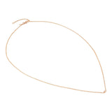 Essential Joy 18K Rosaguld Halskæde m. Safir