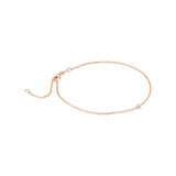 Essential Treat 18K Rosegold Bracelet w. Sapphires