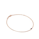 Essential Treat 18K Rosegold Bracelet w. Sapphires