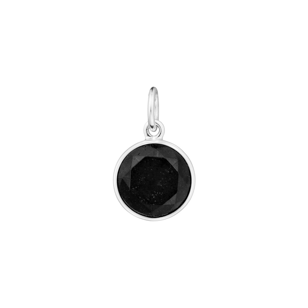 Eternity Mpingo Silver Pendant w. Diamond