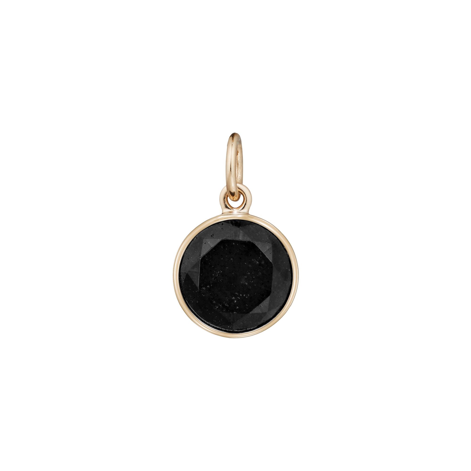Eternity Mpingo 18K Gold Pendant w. Diamond