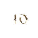 Edie Hoops Gold