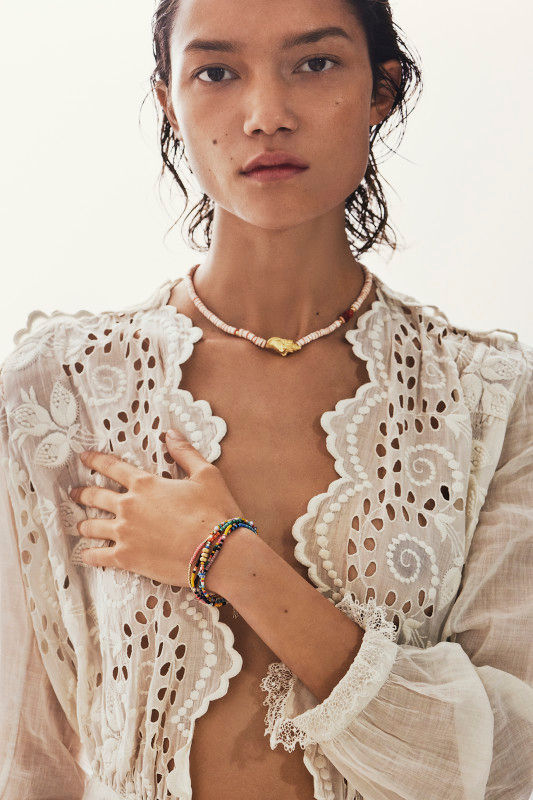 Eldorado Gold Plated Bracelet w. Mixed coloured Beads