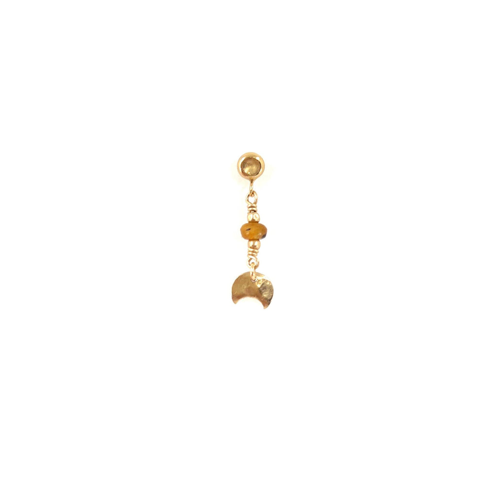 Elma 14K Goldfilled Stud w. Tiger's Eye