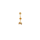 Elma 14K Goldfilled Stud w. Tiger's Eye