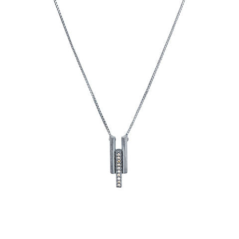 Empire Silver Necklace