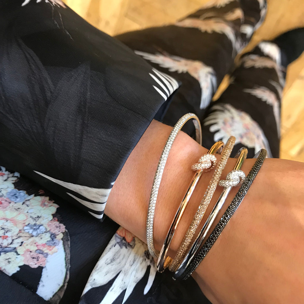 Legacy Knot 18K Gold Bangle