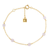 Valentine 18K Forgyldt Armbånd m. Kvarts