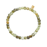 18K Gold Plated Bracelet w. Garnet