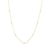 Purity 18K Forgyldt Halskæde m. Perler