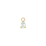 Reef 18K Gold Plated Earring w. Prasiolite