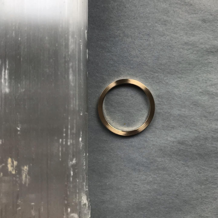 MOON Phases 14K Goldring mit Diamanten