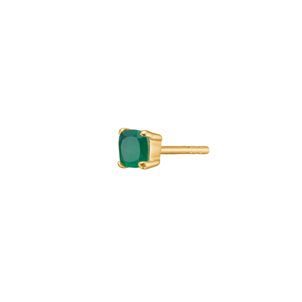 Ohrstecker I Goldplattiert 18K I Achat