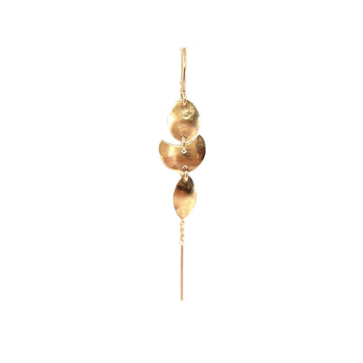 Fie 14K goldbesetzter Ohrring