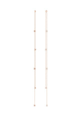 Adjustable Drops 18K Rosaguld Vedhæng m. Lab-Grown Diamanter