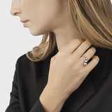 Moonlight Grapes Oxidized Silver Ring