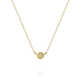 Glory Goldkette aus 18K I Ein Diamant