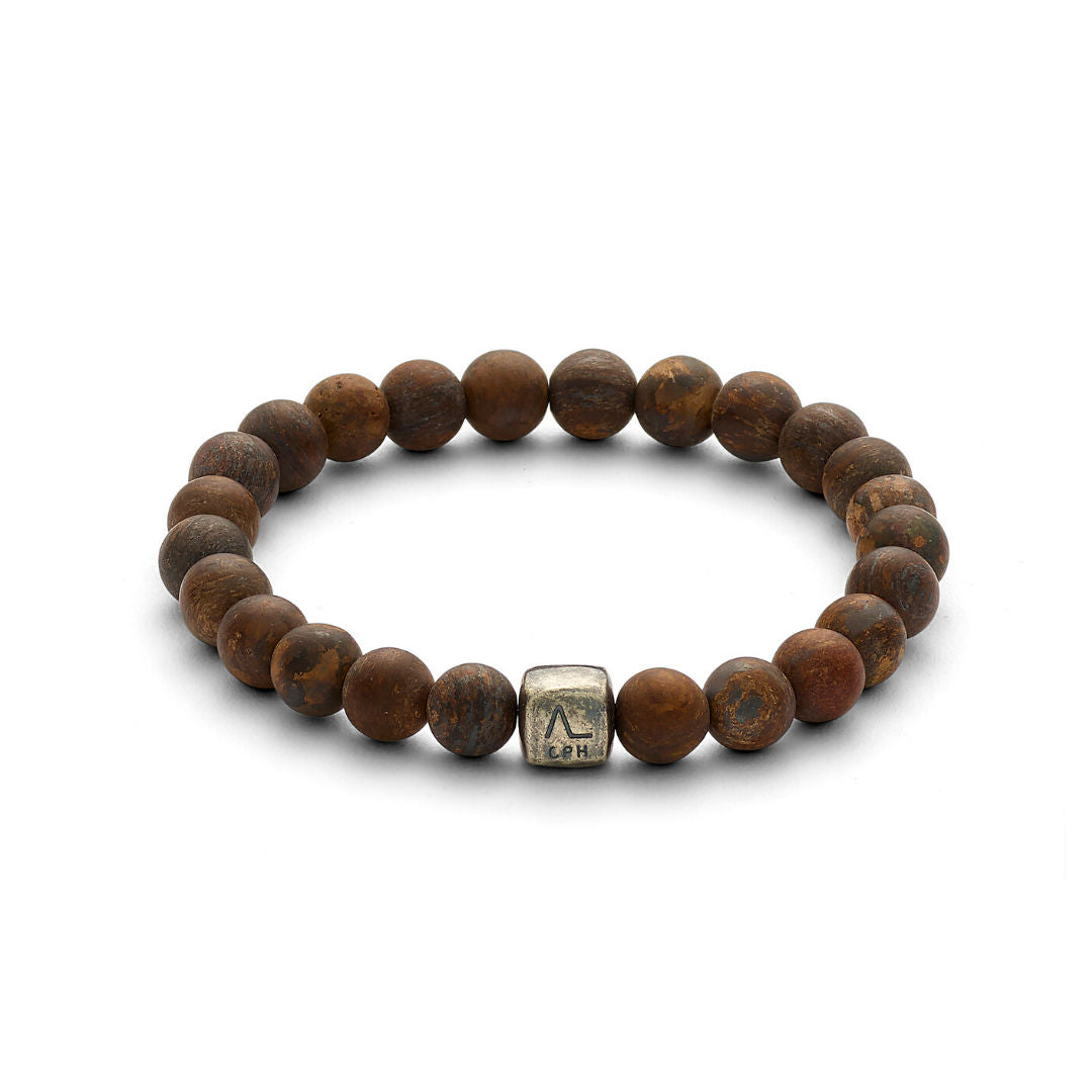 ColorUp Grasberg (8mm) Silver Bracelet
