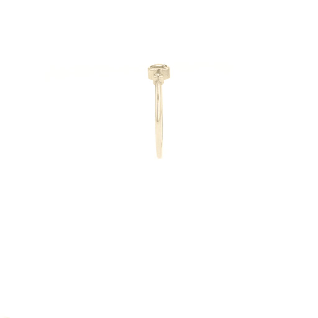 Miss Mollie 14K Gold Ring w. Diamonds