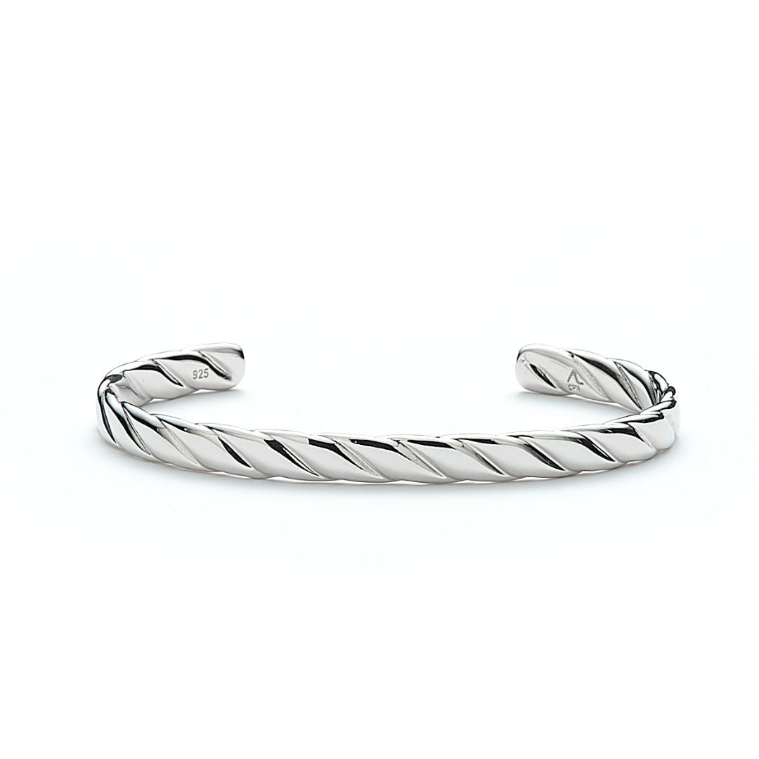 Hope Cable Silver Bracelet