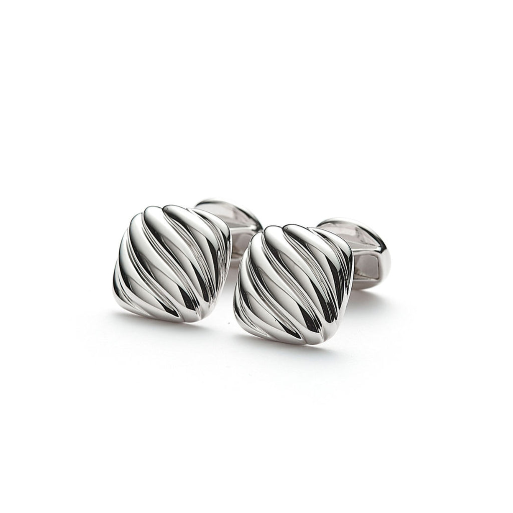 Hope Cable Sølv Cufflinks