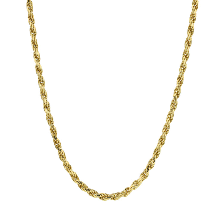 Rope Gold Plated Necklace