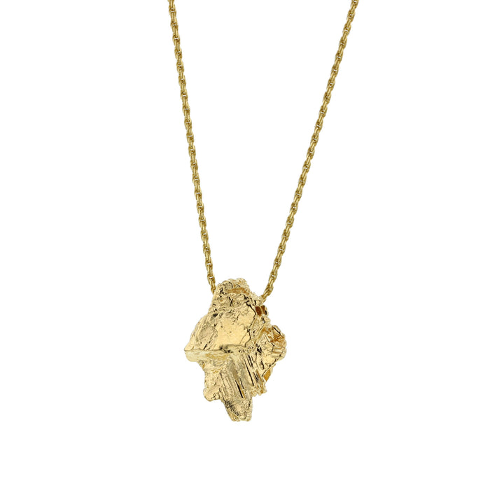 Hematite Gold Plated Necklace