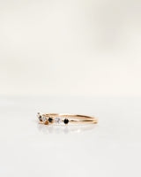 Hilda 18K Guld, Hvidguld eller Rosaguld Ring m. Diamanter