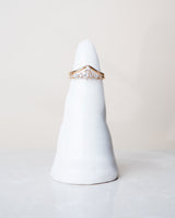 Hilda 18K Guld, Hvidguld eller Rosaguld Ring m. Diamanter