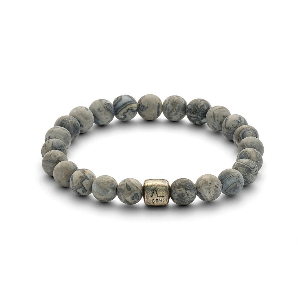 ColorUp Himalaya (8mm) Silver Bracelet