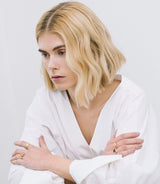 Henriette 14K Gold Ring w. Amethysts