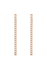 Honeymoon 18K Rose Gold Earring w. Lab-Grown Diamonds