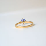 UDSOLGT Monara Nil 18K Guld Ring m. Safirer