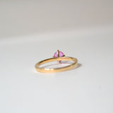 SOLD OUT Monara Rosa 18K Gold Ring w. Sapphires