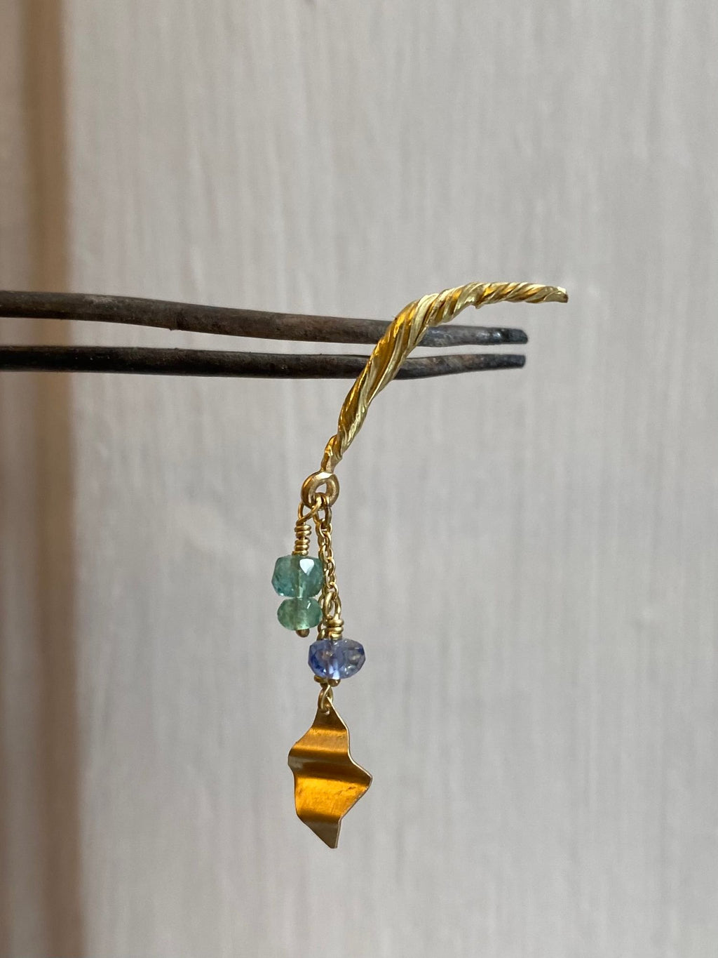 Courbé colour Earring