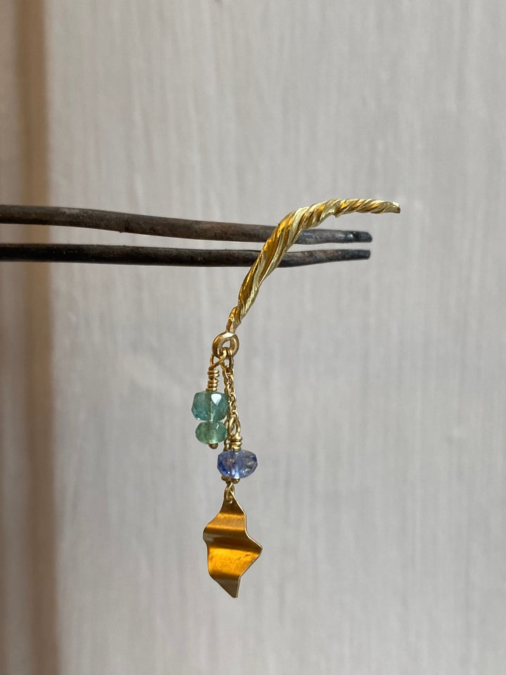 Courbé colour Earring