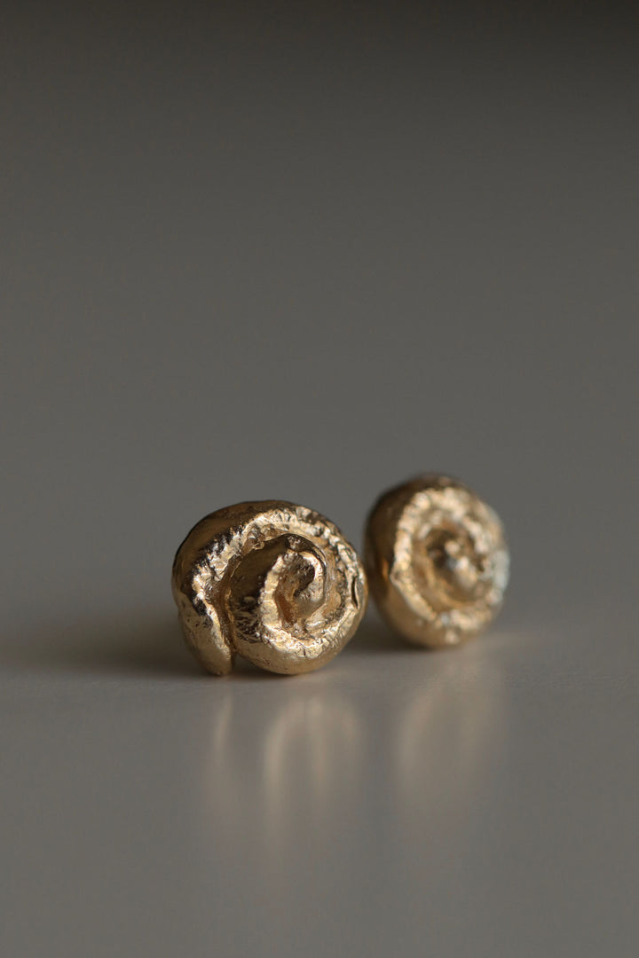 Luisa 9K or 18K Gold Studs